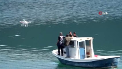 Gölde kaybolan balıkçıyı balık adamlar arayacak