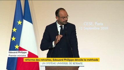 Retrouvez l'intégralité du discours d'Edouard Philippe présentant le calendrier et la méthode de la future réforme des retraites