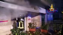 Palermo - Brucia un ristorante a Portella della Ginestra (12.09.19)