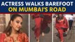 Swara Bhasker loses her footwear, walks barefoot: Video goes viral | Oneindia News