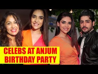 Kumkum Bhagya and Kundali Bhagya&#39;s cast join Anjum Fakih&#39;s birthday party