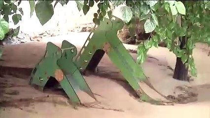 El río Clariano se desborda a su paso por Onteniente