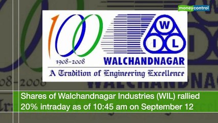 Walchandnagar Industries climbs 20% on ISRO order