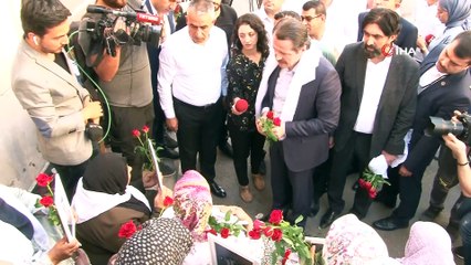 Memur-Sen Genel Başkanı Ali Yalçın'dan, HDP önünde eylem yapan ailelere destek