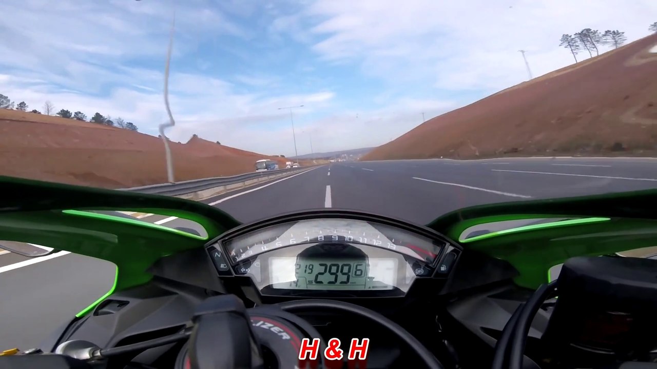 Kawasaki Ninja ZX10R - Top speed