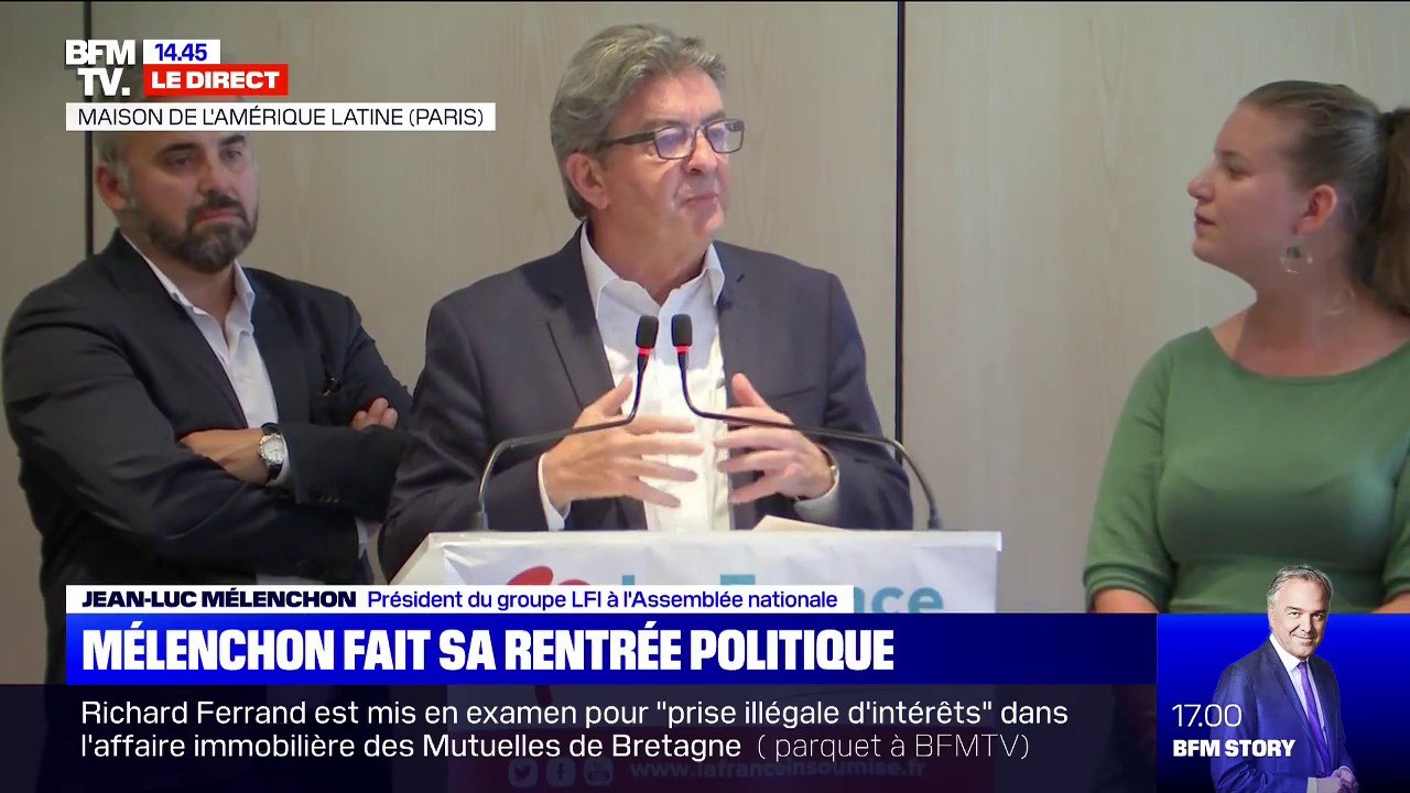 Jean-Luc Mélenchon sur la perquisition à la France Insoumise : "Moi seul ainsi que mes amis avons été l'objet d'une telle méthode sur les 17 mis en cause"