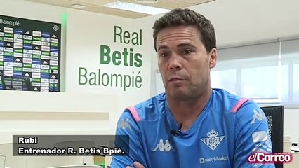 El Betis es como una religión, según el entrenador Rubi