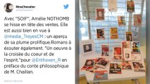 Rentrée littéraire. Amélie Nothomb confirme son statut de star avec son livre « Soif » en tête des ventes
