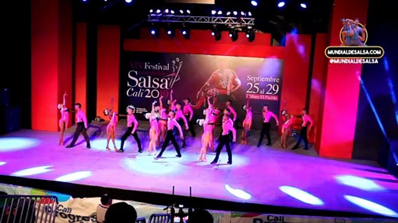 Pioneros con Clase, Grupo Cabaret, XIV Festival Mundial de Salsa Cali 2019