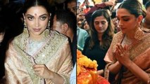 Deepika Padukone Visits Lalbaugcha Raja's Pandal in Mumbai