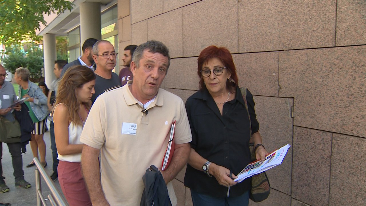 Comité de empresa de Metro de Madrid acude a la Asamblea