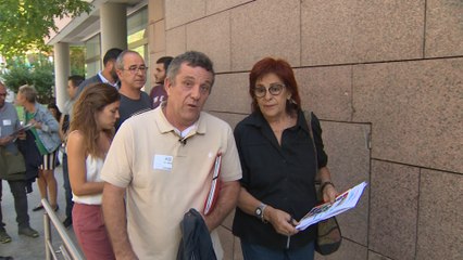 Comité de empresa de Metro de Madrid acude a la Asamblea