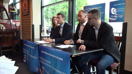Reportage - Alexis Jolly officialise sa candidature aux municipales d'Echriolles