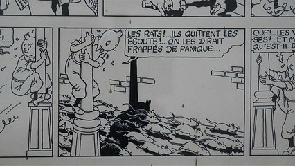 Tintin : une planche de "L'étoile mystérieuse" aux enchères le 18 septembre