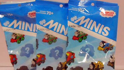 4 Thomas Minis Classic Racer Warrior Golden Blind Bag Fisher Price - Demo Review