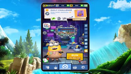 Despicable Me: Minion Rush - Scout Minion Daily Challenge Completed! Walkthrough Gameplay