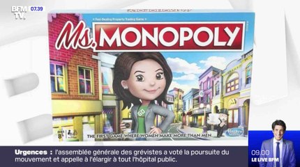 Le version femme de Monopoly est-elle féministe ? - ZAPPING ACTU HEBDO DU 14/09/2019