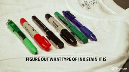 How To Remove Ink From Clothes
