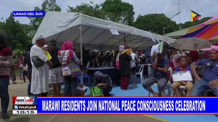 Marawi residents join National Peace Consciousness celebration