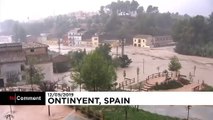 افزایش سطح هشدارها در اسپانیا در پی تداوم بارش‌ باران‌های سیل‌آسا