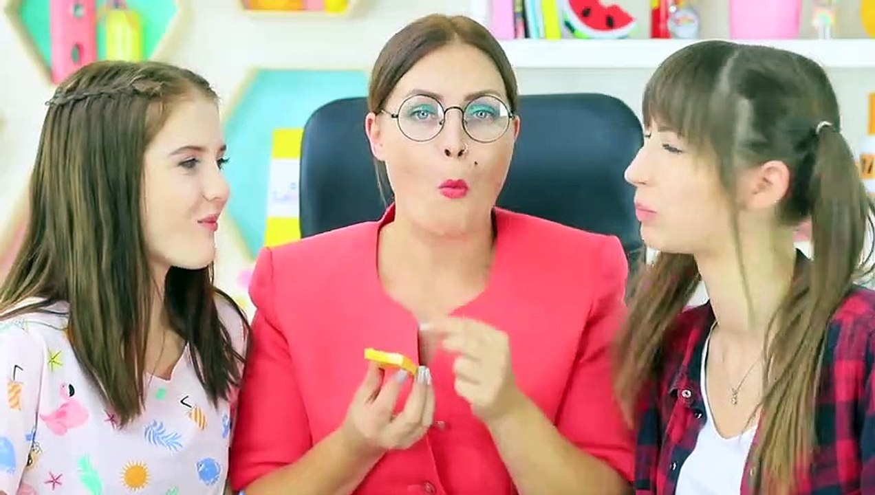 9 DIY Giant vs Miniature Edible School Supplies Weird Ways To Sneak Food Into Class (2)