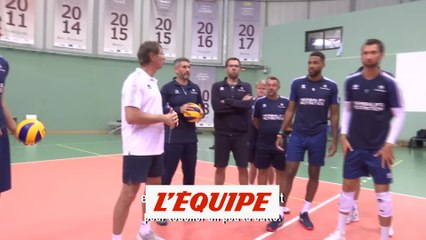 Download Video: La causerie de Laurent Tillie avant France-Roumanie - Volley - Euro 2019