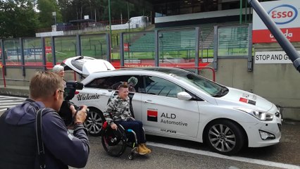 Marieke Vervoort réalise son dernier souhait sur le circuit de Zolder