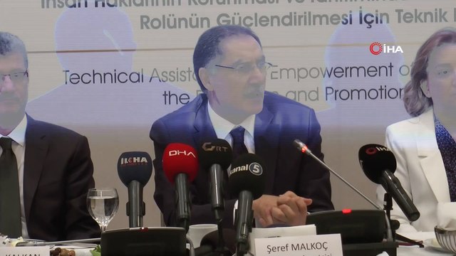 Kamu Başdenetçisi Şeref Malkoç basınla buluştu