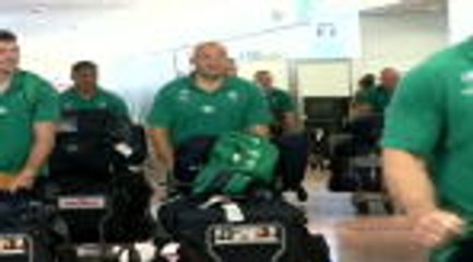 CdM 2019 - Le XV du Trèfle est arrivé au Japon