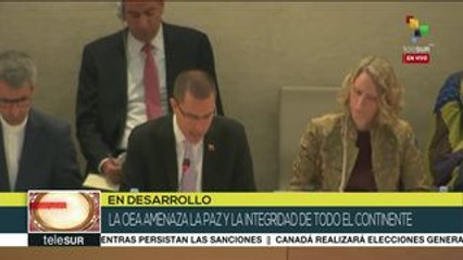 Arreaza: Mnoal promueve el respeto a la soberanía