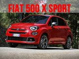 1er essai Fiat 500 X Sport 2019