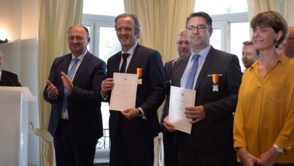 Benoît Poelvoorde et Robert Waseige honorés lors des Mérites wallons