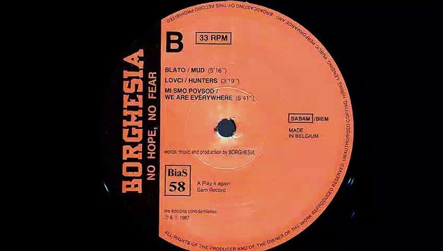 Borghesia - Mi Smo Povsod = We Are Everywhere (B3)