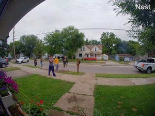 Cops Conduct Tests After Car Clips Pole