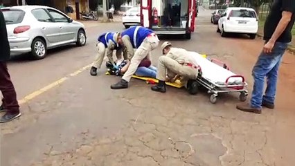 Acidente com bicicleta elétrica é registrado na Rua JK