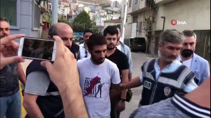 Katil zanlısı adliyeye sevk edildi