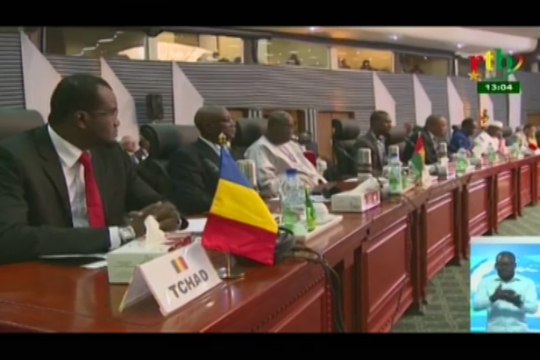 RTB/Concertation des Ministres des affaires étrangères du G5 Sahel pour le sommet sur le terrorisme de la CEDEAO à Ouagadougou