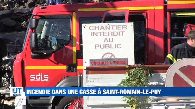 A la Une : Une femme poignardée à Sury-le-Contal / Un feu dans une casse à Saint-Romain-le-Puy / L'affaire Harvey Weinstein s'invite au Méliés / Une récolte de miel catastrophique dans la Loire