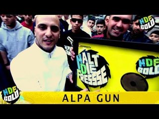 ALPA GUN  HALT DIE FRESSE GOLD NR. 01 (OFFICIAL HD VERSION AGGROTV)