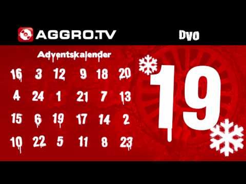 AGGRO.TV ADVENTSKALENDER - TÜRCHEN 19 - DVO (OFFICIAL HD VERSION AGGROTV)