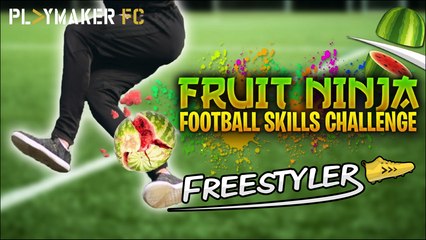 Freestyler | Attempting football's hardest skills... with fruit!