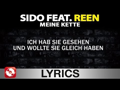 SIDO FEAT. REEN - MEINE KETTE - AGGROTV LYRICS KARAOKE (OFFICIAL VERSION)
