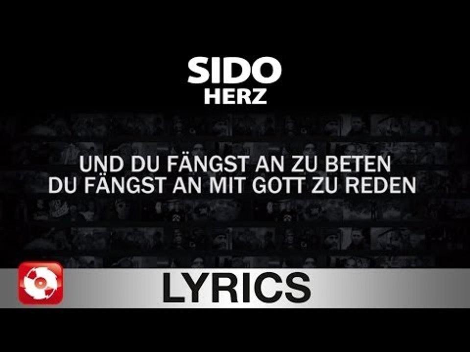 SIDO - HERZ AGGROTV LYRICS KARAOKE (OFFICIAL VERSION)