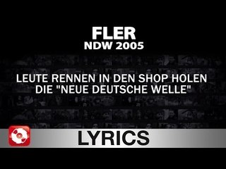 FLER - NDW2005 - AGGROTV LYRICS KARAOKE (OFFICIAL VERSION)