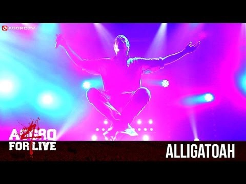 ALLIGATOAH - TRAUERFEIER LIED - AGGRO 4 LIVE (OFFICIAL HD VERSION AGGROTV)
