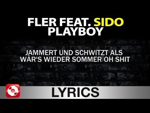 FLER FEAT SIDO - PLAYBOY AGGROTV LYRICS KARAOKE (OFFICIAL HD VERSION AGGROTV)