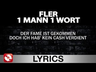 FLER - EIN MANN EIN WORT AGGROTV LYRICS KARAOKE (OFFICIAL HD VERSION AGGROTV)