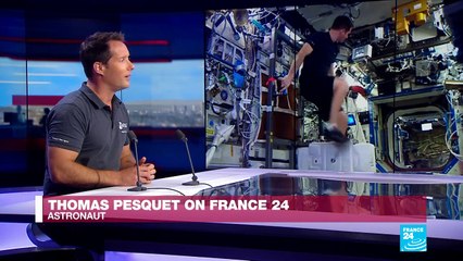 French astronaut Thomas Pesquet: From the space station, 'you look at the earth and it looks so fragile'