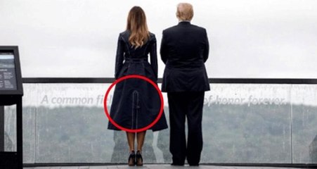 11 Eylül saldırısının yıl dönümde Melania Trump'ın giyidiği kıyafet gündem oldu