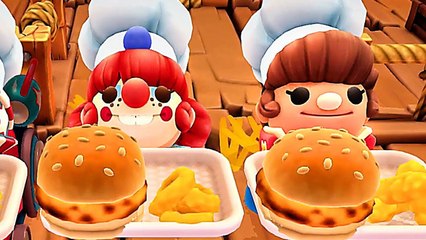 OVERCOOKED 2 CARNIVAL OF CHAOS Bande Annonce de Gameplay